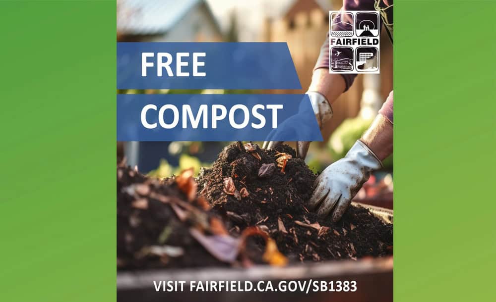 City of Fairfield Partners With Agromin To Offer Free Residential Compost Coupon Program