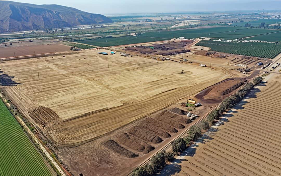Work Progressing on 70-Acre Agromin-Limoneira Green Waste Processing Center in Santa Paula